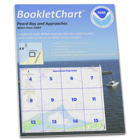 Historical NOAA Booklet Chart 16084: Peard Bay and approaches - Life Raft Professionals
