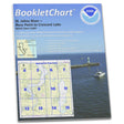 Historical NOAA BookletChart 11487: St. Johns River Racy Point to Crescent Lake - Life Raft Professionals