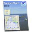 Historical NOAA BookletChart 14850: Lake St. Clair, Handy 8.5" x 11" Size. Paper Chart Book Designed for use Aboard Small Craft - Life Raft Professionals