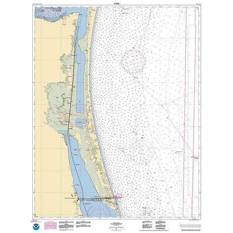 Historical NOAA Chart 11304: Northern Part of Laguna Madre - Life Raft Professionals
