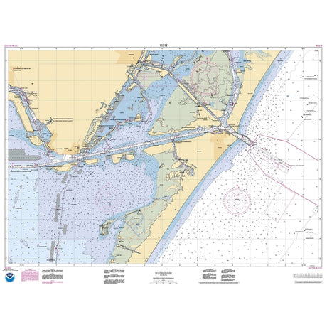 Historical NOAA Chart 11312: Corpus Christi Bay - Port Aransas to Port Ingleside - Life Raft Professionals