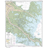 Historical NOAA Chart 11364: Mississippi River-Venice to New Orleans - Life Raft Professionals