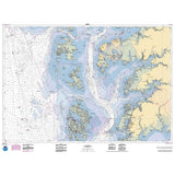 Historical NOAA Chart 12231: Chesapeake Bay Tangier Sound Northern Part - Life Raft Professionals