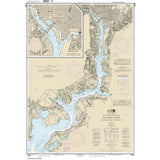 Historical NOAA Chart 12289: Potomac River Mattawoman Creek to Georgetown; Washington Harbor - Life Raft Professionals