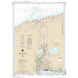 Historical NOAA Chart 14816: Lower Niagara River - Life Raft Professionals