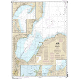 Historical NOAA Chart 14863: Saginaw Bay; Port Austin Harbor; Caseville Harbor; Entrance to Au Sable River; Sebewaing Harbor; Tawas Harbor - Life Raft Professionals