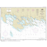Historical NOAA Chart 14885: Les Cheneaux Islands - Life Raft Professionals
