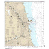 Historical NOAA Chart 14928: Chicago Harbor - Life Raft Professionals