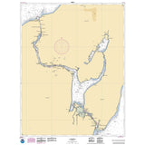 Historical NOAA Chart 14972: Keweenaw Waterway: including Torch Lake; Hancock and Houghton - Life Raft Professionals