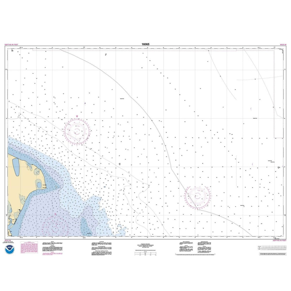 Cape Graph Radar Historical NOAA Chart 16065: Cape Halkett and vicinity – Life Raft ...