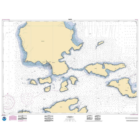 Historical NOAA Chart 16478: Tagalak Island to Great Sitkin Island; Sand Bay-Northeast Cove - Life Raft Professionals