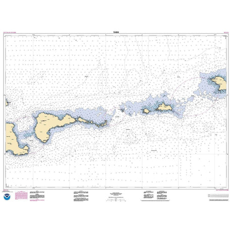 Historical NOAA Chart 16484: Atka Island to Chugul Island Atka Island - Life Raft Professionals