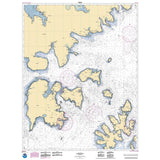 Historical NOAA Chart 16553: Shumagin Islands-Nagai I. to Unga I.; Delarof Harbor; Popof Strait: northern part - Life Raft Professionals