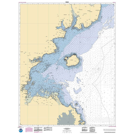 Historical NOAA Chart 16648: Kamishak Bay; lliamna Bay - Life Raft Professionals