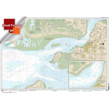 Historical NOAA Chart 16665: Cook Inlet-Approaches to Anchorage; Anchorage - Life Raft Professionals