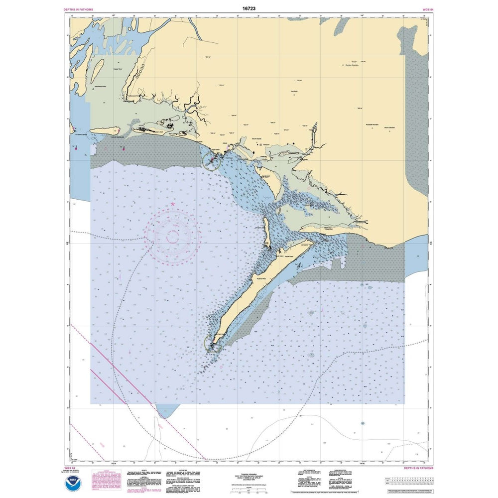 Historical NOAA Chart 16723: Controller Bay - Life Raft Professionals