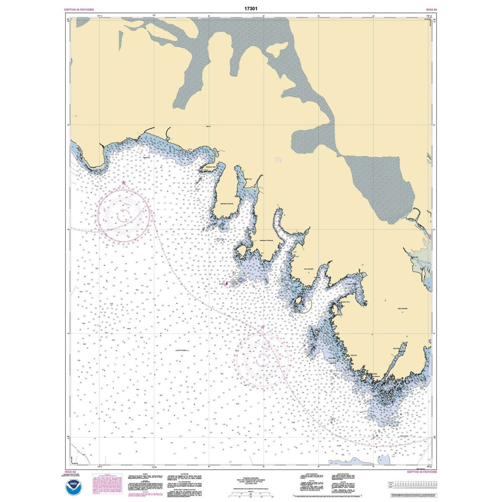 Historical NOAA Chart 17301: Cape Spencer to Icy Point - Life Raft Professionals