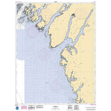 Historical NOAA Chart 17330: West Coast of Baranof Island Cape Ommaney to Byron Bay - Life Raft Professionals