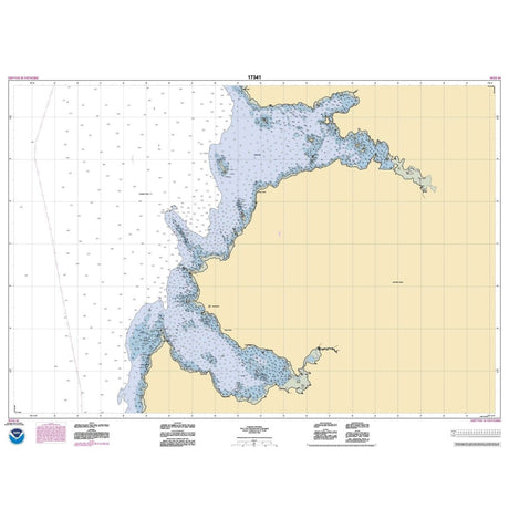 Historical NOAA Chart 17341: Whitewater Bay and Chaik Bay: Chatham Strait - Life Raft Professionals