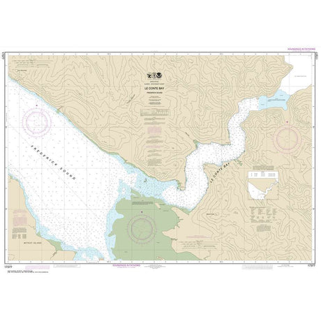 Historical NOAA Chart 17377: Le Conte Bay - Life Raft Professionals