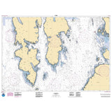 Historical NOAA Chart 17386: Sumner Strait-Southern part - Life Raft Professionals