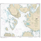 Historical NOAA Chart 17404: San Christoval Channel to Cape Lynch - Life Raft Professionals