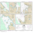 Historical NOAA Chart 17423: Harbor Charts-Clarence Strait and Behm Canal Dewey Anchorage: Etolin Island;Ratz Harbor: Prince of Wales Island;Naha Bay: Revillagigedo Island;Tolstoi and Thorne Bays: Prince of Wales ls.;Union Bay: Cleveland Peninsula - Life Raft Professionals