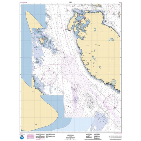 Historical NOAA Chart 18433: Haro-Strait-Middle Bank to Stuart Island - Life Raft Professionals