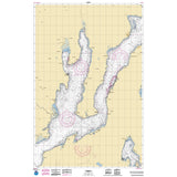 Historical NOAA Chart 18476: Puget Sound-Hood Canal and Dabob Bay - Life Raft Professionals