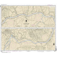Historical NOAA Chart 18529: Willamette River Walnut Eddy To Newburg - Life Raft Professionals