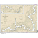 Historical NOAA Chart 18551: Franklin D. Roosevelt Lake Southern part - Life Raft Professionals