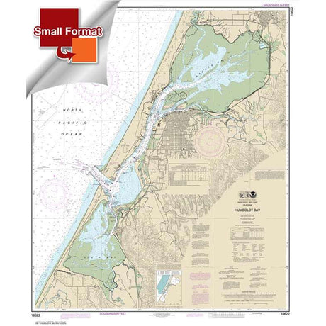 Historical NOAA Chart 18622: Humboldt Bay - Life Raft Professionals