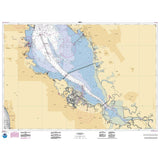 Historical NOAA Chart 18651: San Francisco Bay-southern part; Redwood Creek.; Oyster Point - Life Raft Professionals