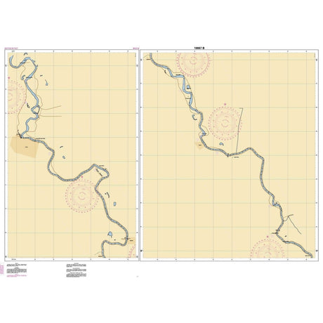 Historical NOAA Chart 18667: Sacramento River Fourmile Bend To Colusa - Life Raft Professionals
