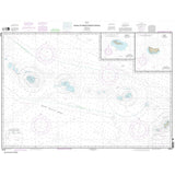 Historical NOAA Chart 19016: Ni'ihau to French Frigate Shoals; Necker Island;Nihoa - Life Raft Professionals