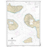 Historical NOAA Chart 19347: Channels between Molokai: Maui: Lana'i and Kaho'olawe; Manele Bay - Life Raft Professionals