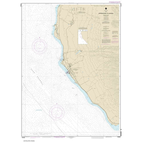 Historical NOAA Chart 19348: Approaches to Lahaina: Island of Maui - Life Raft Professionals