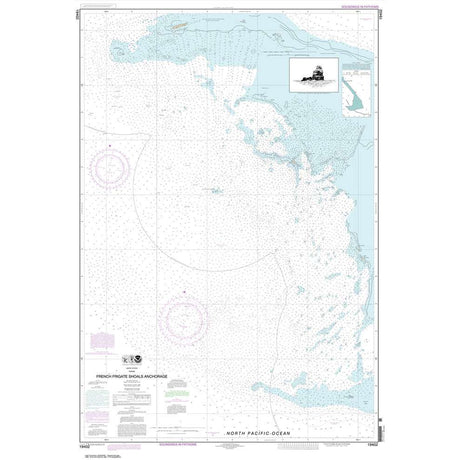 Historical NOAA Chart 19402: French Frigate Shoals Anchorage - Life Raft Professionals