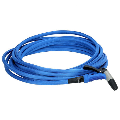 HoseCoil 50 Blue Flexible Hose Kit with Rubber Tip Nozzle - Life Raft Professionals
