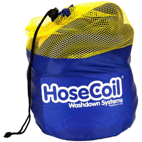 HoseCoil Expandable 50 Hose w/Nozzle Bag - Life Raft Professionals