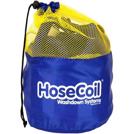 HoseCoil Expandable 75 Hose w/Nozzle Bag - Life Raft Professionals