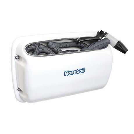 HoseCoil Side Mount Expandable Enclosure w/50 Hose Rubber Tip Nozzle - Life Raft Professionals