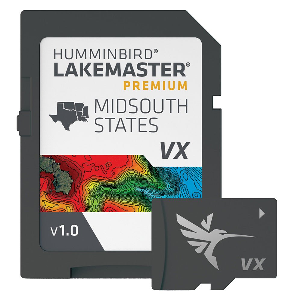 Humminbird LakeMaster VX Premium - Mid-South States [602005-1] - Life Raft Professionals