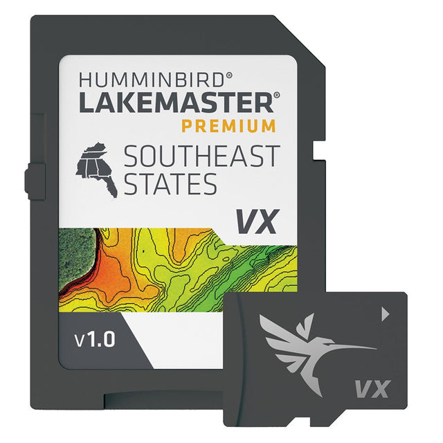Humminbird LakeMaster VX Premium - Southeast [602008-1] - Life Raft Professionals