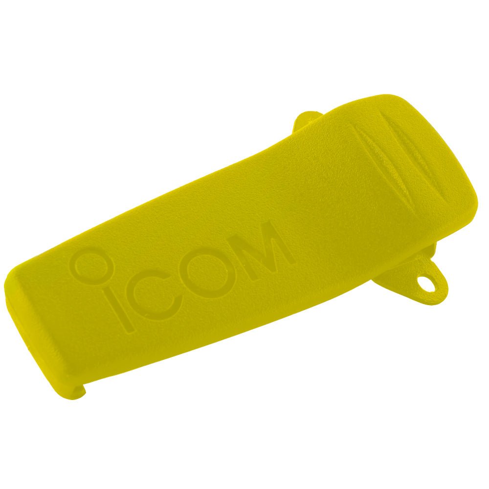 Icom Alligator Belt Clip f/GM1600 - Yellow - Life Raft Professionals