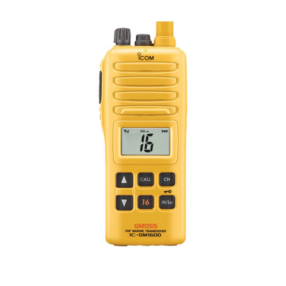 Icom GMDSS VHF Handheld w/BP-234 Battery Charger - Life Raft Professionals