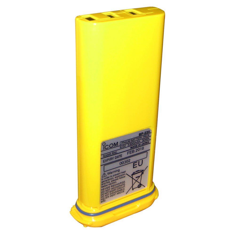 Icom Lithium Battery Pack 3300mAh f/GM1600 & GM1600K - Life Raft Professionals