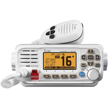 Icom M330 Compact VHF Radio w/GPS - White [M330 41] - Life Raft Professionals