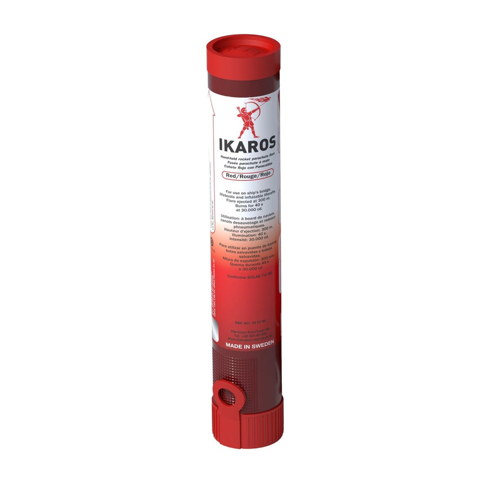 IKAROS Parachute Rocket Red, USCG/SOLAS/MED - Life Raft Professionals