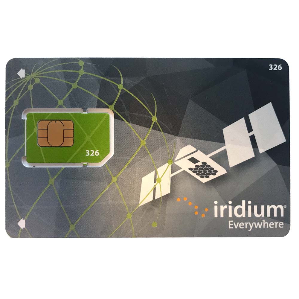 Iridium Prepaid SIM Card Activation Required - Green [IRID-PP-SIM-DP] - Life Raft Professionals